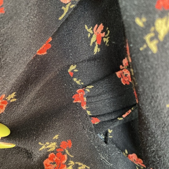 Zara floral print wrap top - Picture 3 of 5